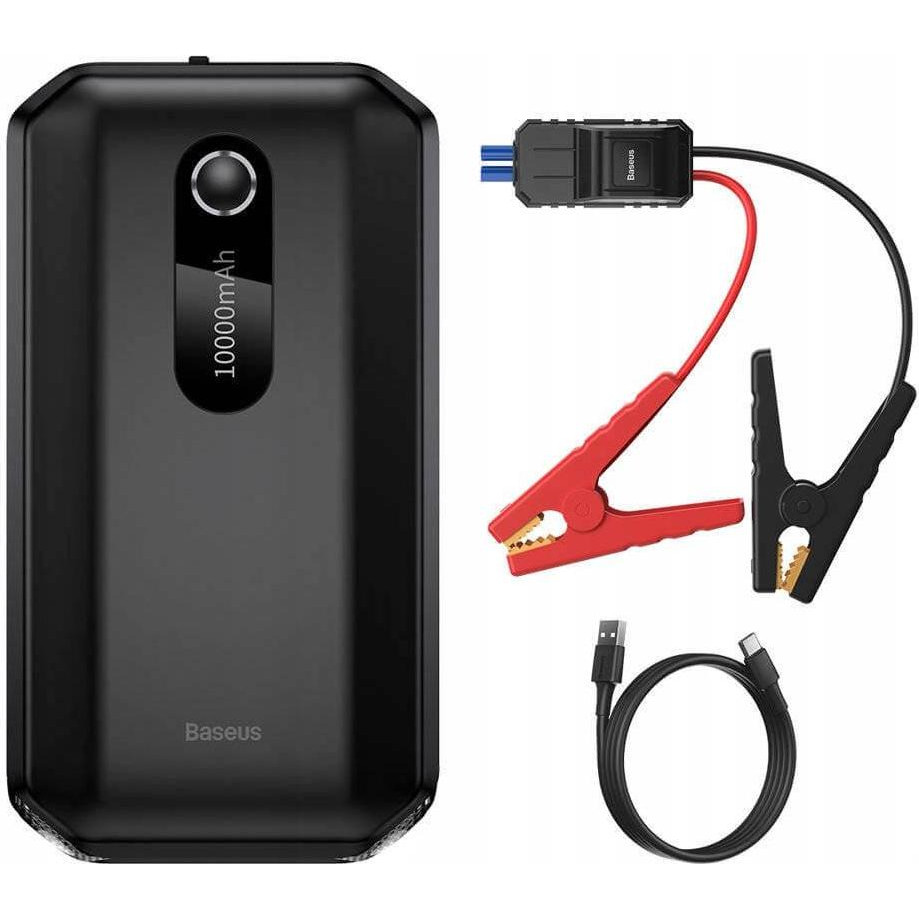 Baseus Super Energy AirCar Jump Starter 10000mAh Black (CGNL020101) - зображення 1