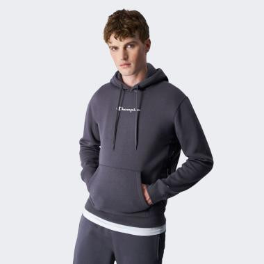 Champion Сіра чоловіча кофта  hooded sweatshirt cha219092-EBN - зображення 1