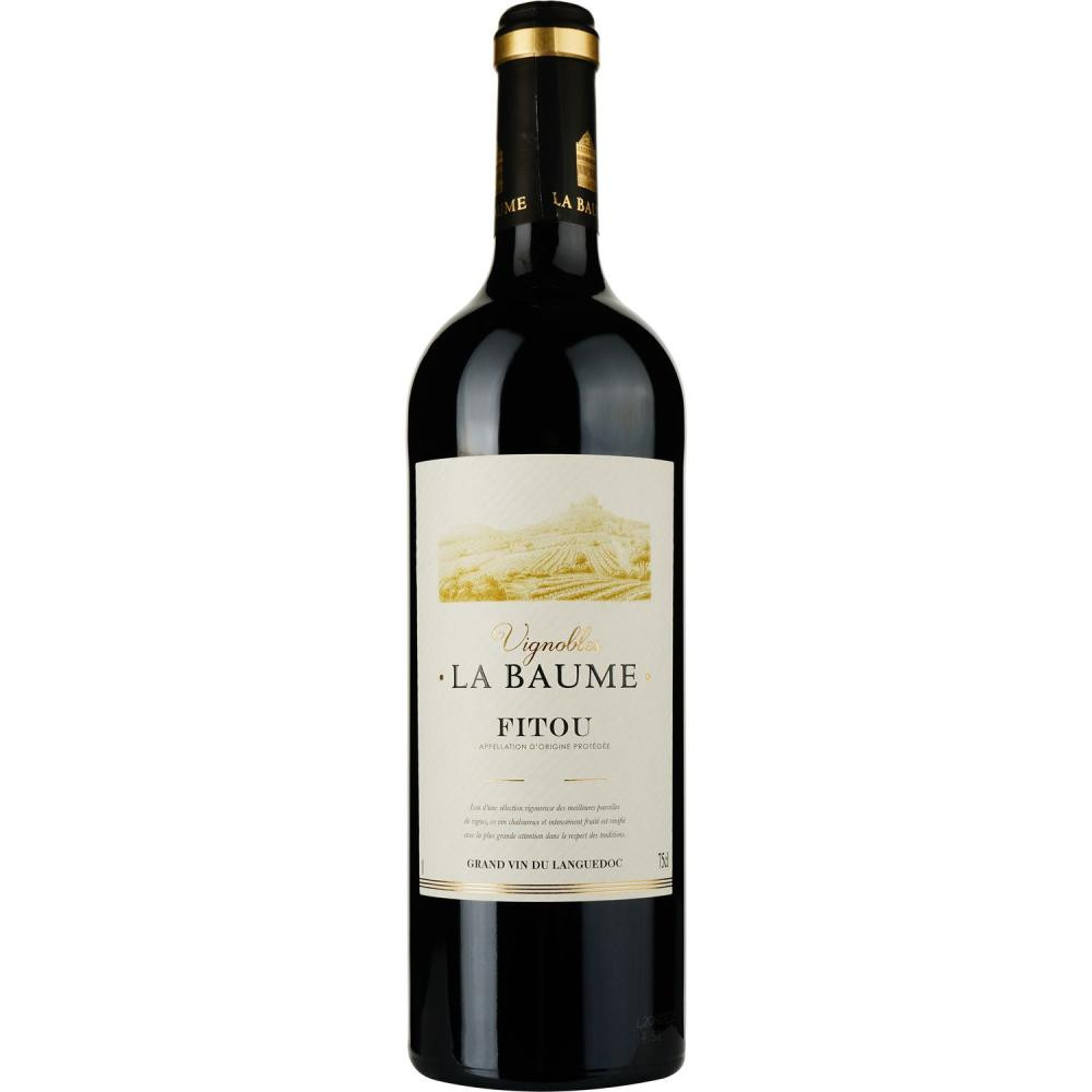 Domaine de la Baume Вино  Vignobles La Baume Fitou AOP 2020 червоне сухе 0.75 л (3500610162527) - зображення 1