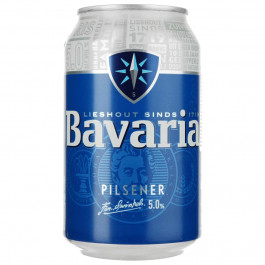   Bavaria Пиво  Premium світле 5% 0.33 л з/б (8714800043816)