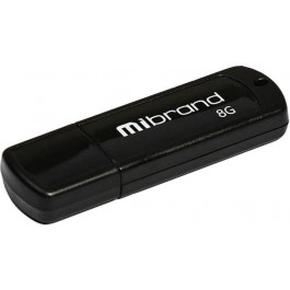   Mibrand 8 GB Grizzly Black (MI2.0/GR8P3B)