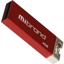   Mibrand 4 GB Сhameleon Red (MI2.0/CH4U6R)