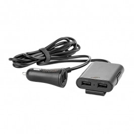   AMIO Phone charger front-rear with extension cord 4 USB (01986)