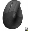 Logitech Lift Left Vertical Ergonomic Wireless/Bluetooth Graphite (910-006474) - зображення 1