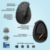 Logitech Lift Left Vertical Ergonomic Wireless/Bluetooth Graphite (910-006474) - зображення 4