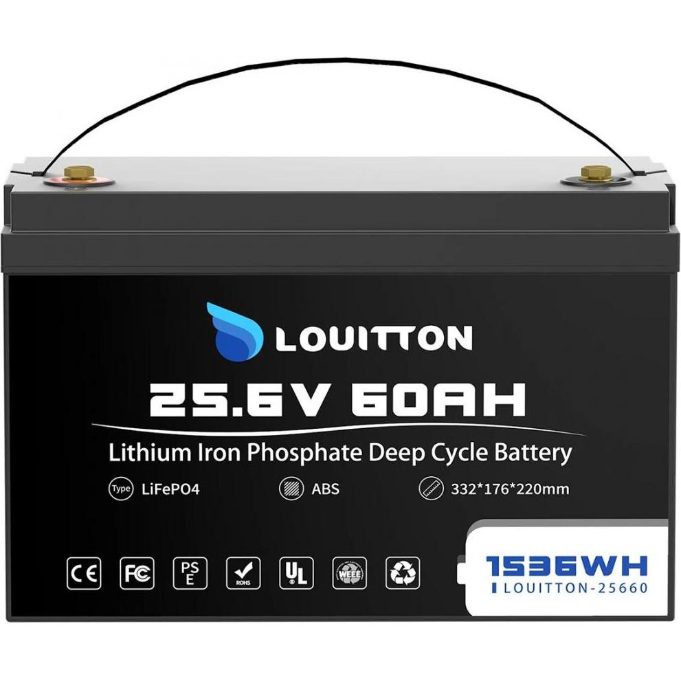 Louitton LiFePO4 25,6V 60Ah (LOUI-25660) - зображення 1