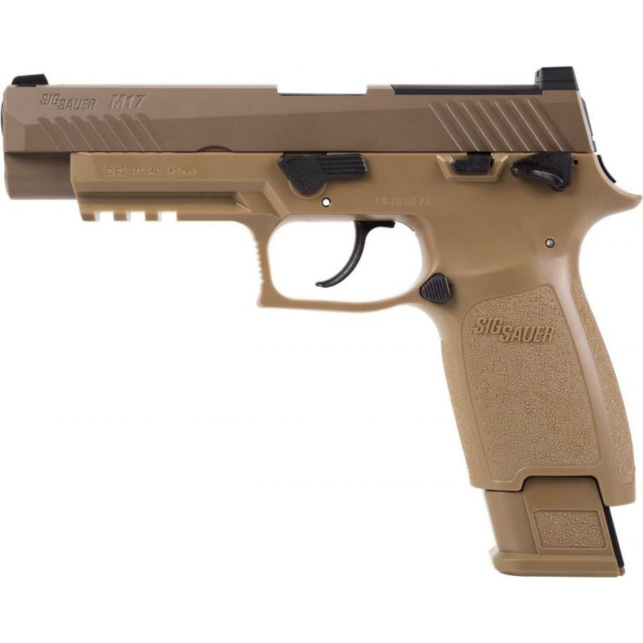 Sig Sauer P320-M17 Blowback калибр 4.5 мм (AIR-M17-177) - зображення 1