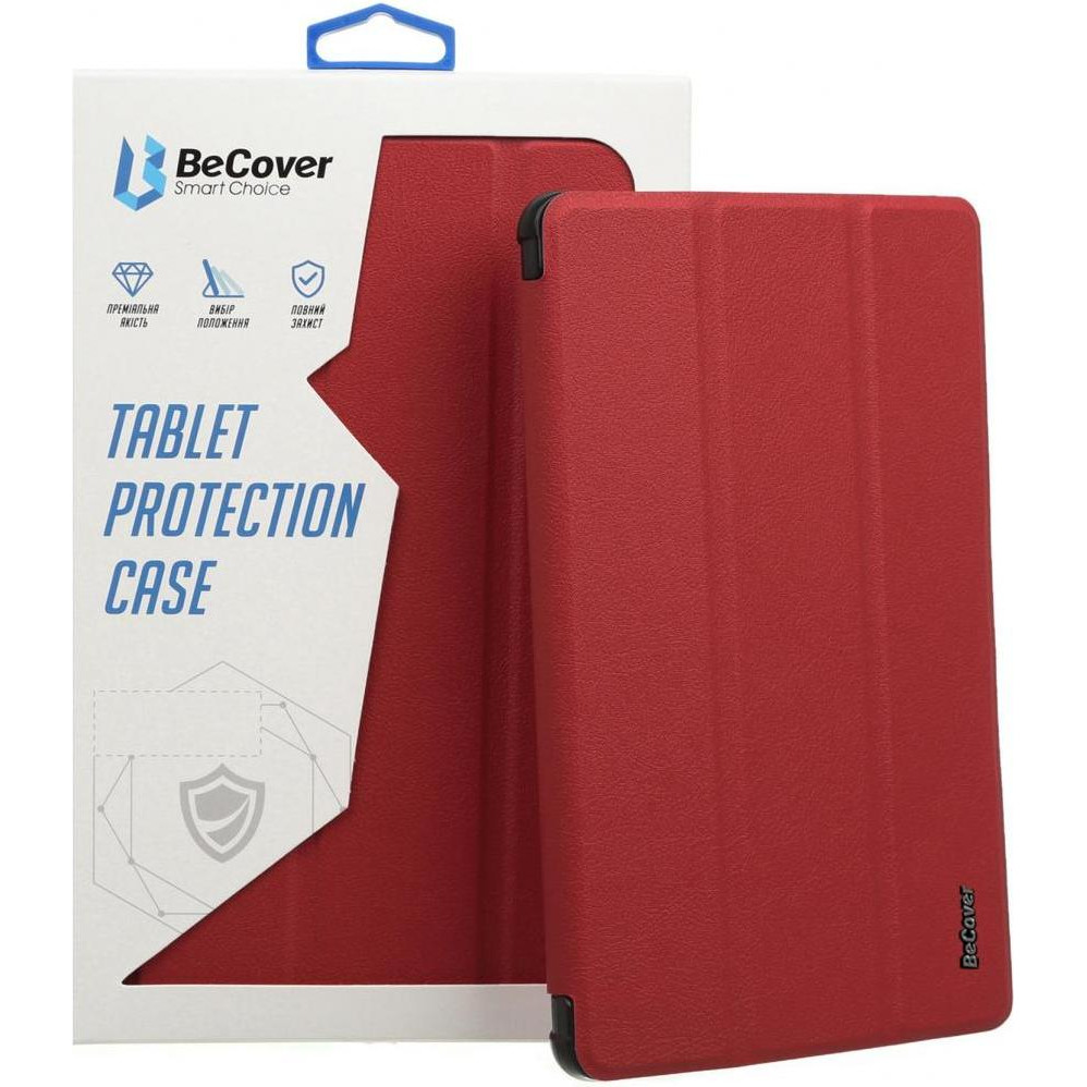 BeCover Чохол-книжка Smart Case Lenovo Tab M11 (2024) TB-TB330FU/Xiaoxin Pad 11 (2024) 11" Red Wine 710458 - зображення 1