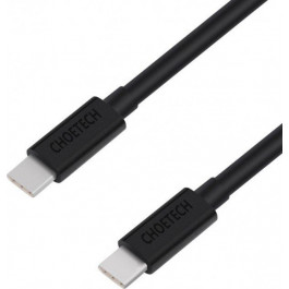   Choetech USB Type-C to USB Type-C 1m Black (CC0002)