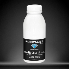   Printalist Тонер HP CLJ M180/M181/M154 35г Cyan (TR-CF531A-35-PL)