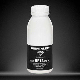   Printalist Тонер HP LJ 1200/1220 , 150г Black (HP12-150-PL)