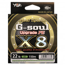   YGK G-Soul X8 Upgrade 1.2 (0.185mm 150m 11.34kg)