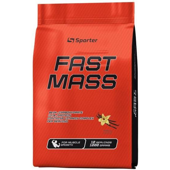 Sporter Fast Mass 1000 g /10 servings/ - зображення 1