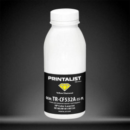   Printalist Тонер HP CLJ M180/M181/M154 35г Yellow (TR-CF532A-35-PL)