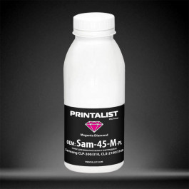   Printalist Тонер SamsungCLP-300/310, CLX-2160/3160 45г Magenta (Sam-45-M-PL)