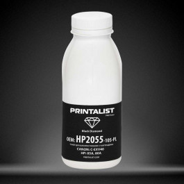   Printalist Тонер HP LJ P2035/2055, 105г Black (HP2055-105-PL)