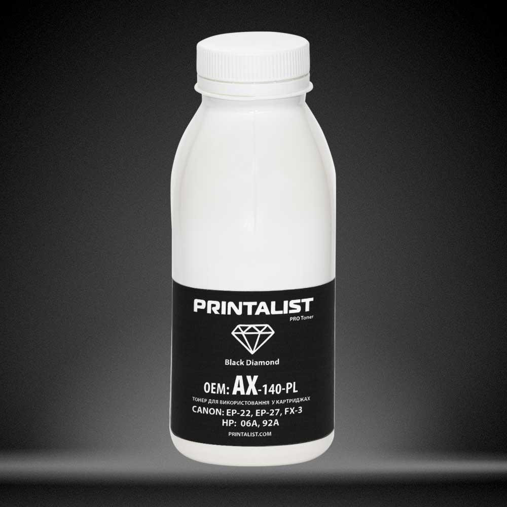 Printalist Тонер HP LJ 1100/5L/6L , 140г Black (AX-140-PL) - зображення 1