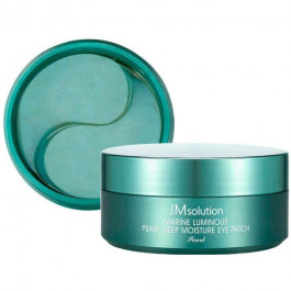   JMsolution Гидрогелевые патчи с морским комплексом и жемчугом  Marine Luminous Pearl Deep Moisture Eye Patch 90