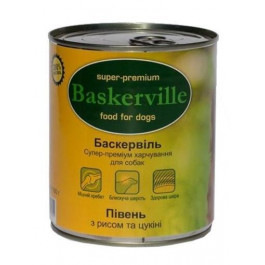   Baskerville Петух с рисом и цукини 800 г 21527