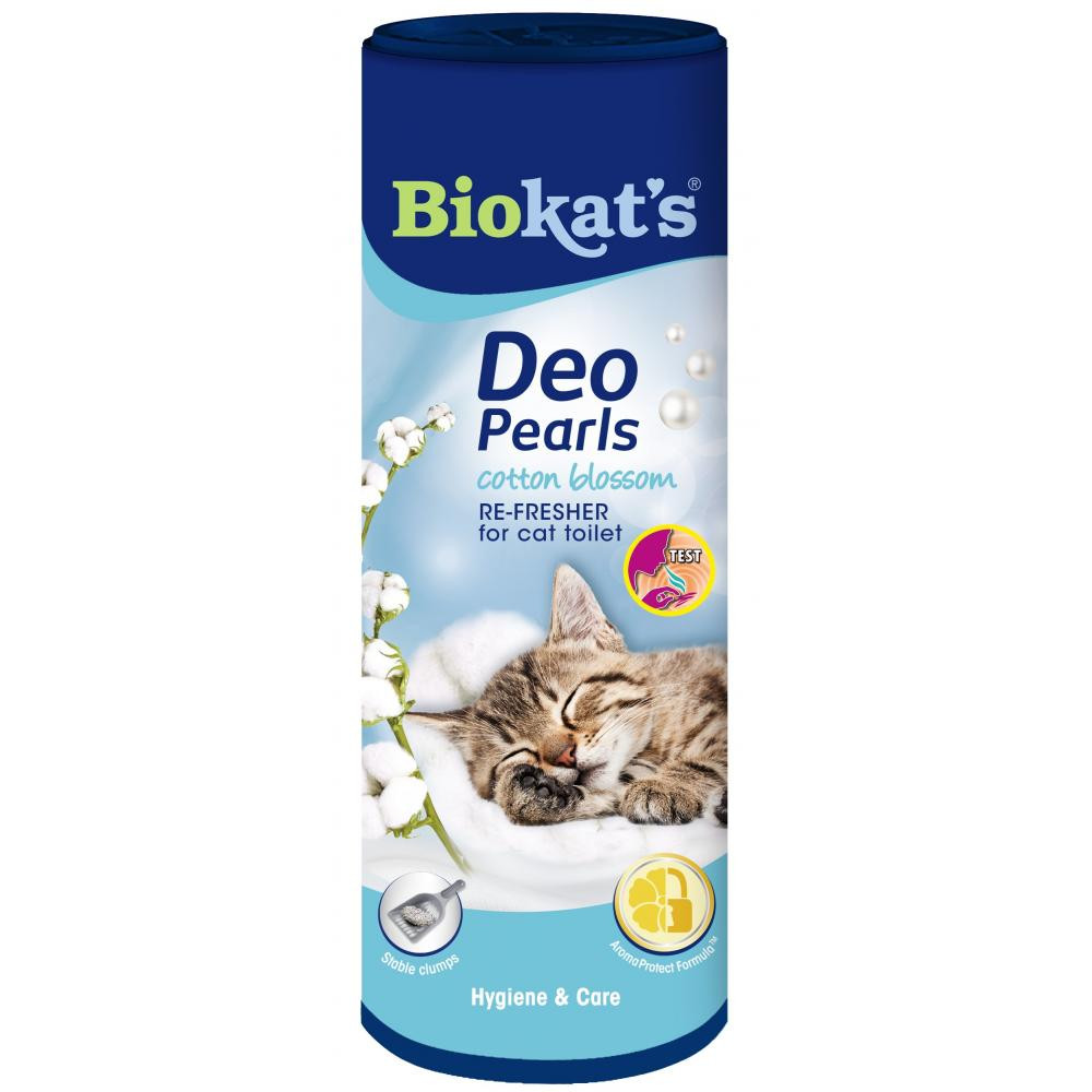 Biokat's DEO Cotton blossom Дезодорант для котячого туалету з ароматом квітів бавовни 700 г (G-605173) - зображення 1