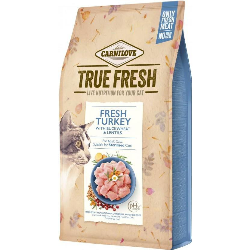 Carnilove True Fresh Cat Turkey 1,8 кг (8595602561452) - зображення 1