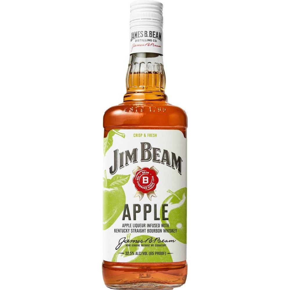 Jim Beam Лікер  Apple, 32,5%, 0,7 л (874145) (5010278100703) - зображення 1