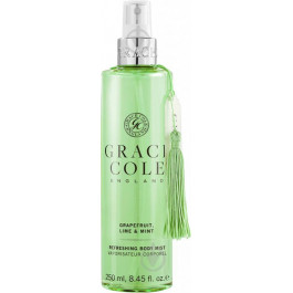   Grace Cole Міст для тіла  парфумований Body Mist Grapefruit, Lime & Mint 250 мл (5055443657866)