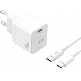   XO CE09 + USB-C to USB-C White