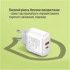 ColorWay Power Delivery 1xUSB-C, 1xUSB-A, PPS, 45W White (CW-CHS042PD-WT) - зображення 10