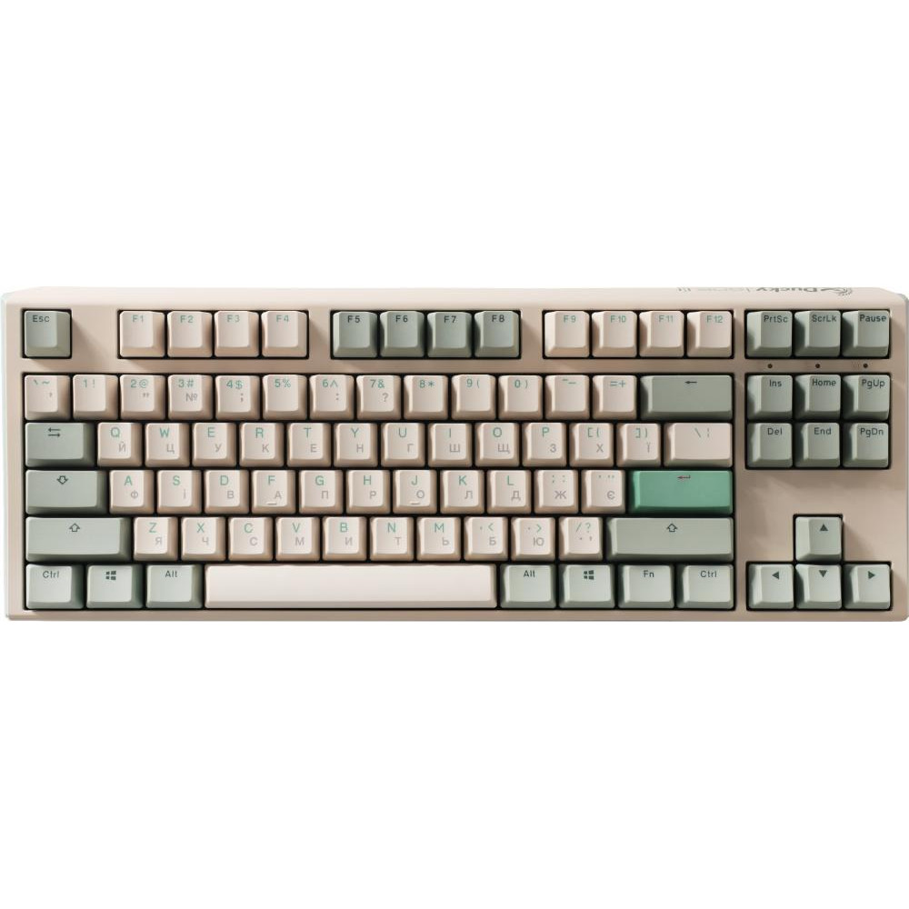 Ducky One 3 TKL Cherry MX Speed Silver UA USB Cream (DKON2187-PUAPXМAEGGC1) - зображення 1