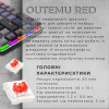 GamePro MK122R Red Switch Low Profile Dark Gray - зображення 6