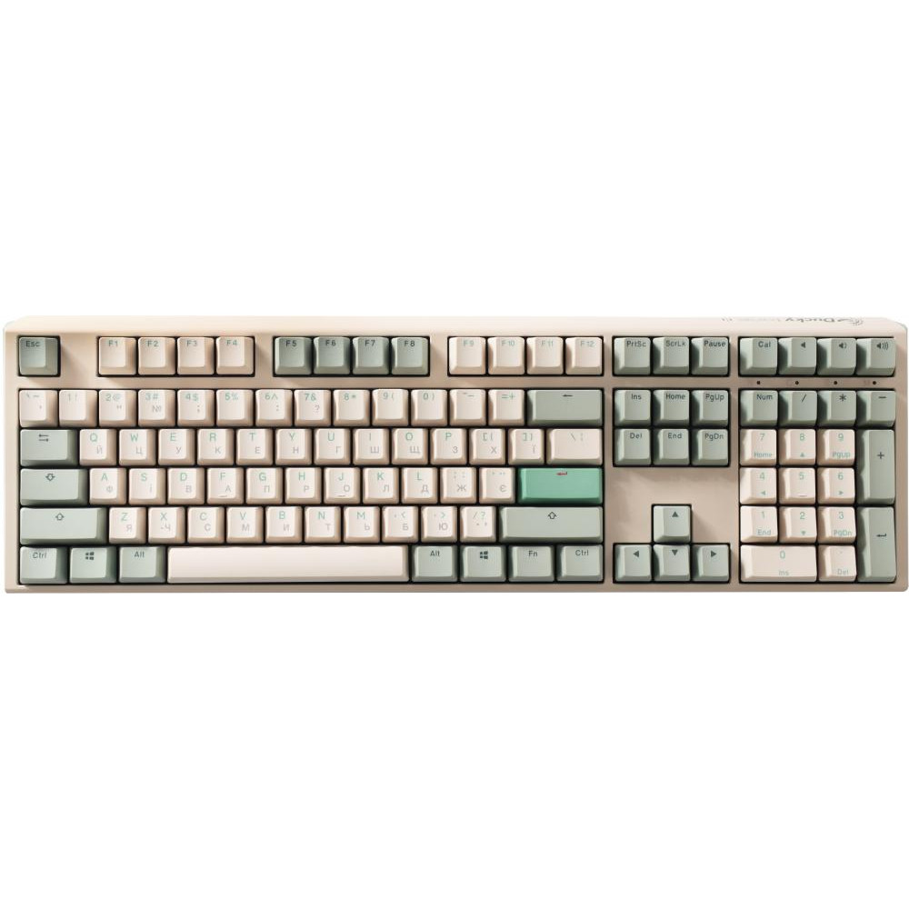 Ducky One 3 Cherry MX Speed Silver UA USB Cream (DKON2108-PUAPXMAEGGC1) - зображення 1