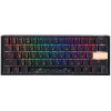 Ducky One 3 Mini Cherry MX Red RGB UA USB Black (DKON2161ST-RUAPXCLAWSC1) - зображення 1