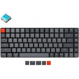   Keychron K3 84 keys, Low Profile Hot-Swap Optical White LED, Blue (K3D2_KEYCHRON)