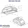 Minola HBI 5202 GR 700 LED - зображення 9