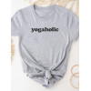 Zuzu Футболка  Yogaholic ZZP00650 S Сіра (LL2000000439815) - зображення 1