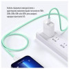 ColorWay USB Type-C to Lightning 27W 1m Green (CW-CBPDCL061-G) - зображення 5