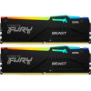 Kingston FURY 16 GB (2x8GB) DDR5 5200 MHz Beast RGB EXPO (KF552C36BBEAK2-16) - зображення 1