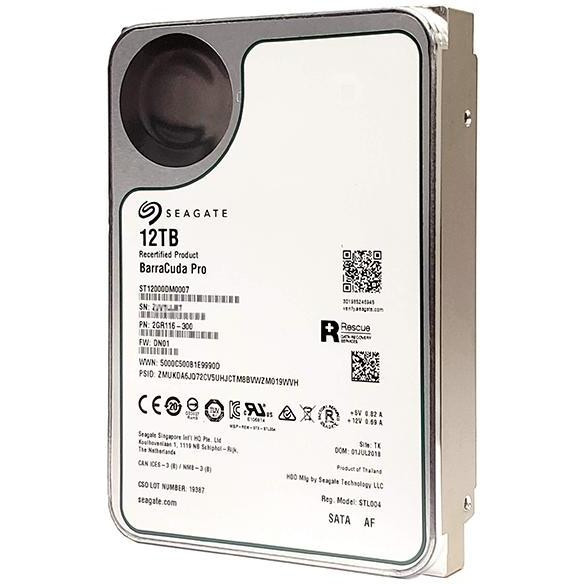 Seagate Barracuda Pro 12 TB (ST12000DM0007) - зображення 1