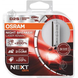   Osram D2S XENARC NIGHT BREAKER LASER (NEXT GEN) 35W (66240XNN-HCB)