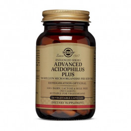   Solgar Advanced Acidophilus Plus 120 Vegetable Capsules (SOL-00025)