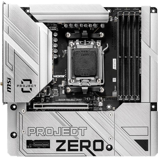 MSI B650M PROJECT ZERO (911-7E09-003) - зображення 1