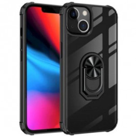   Drobak Magnetic Ring Case with Airbag для Apple iPhone 11 Pro Max Black (707015)