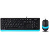 A4Tech Fstyler F1010 Black/Blue - зображення 1