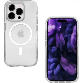   LAUT Crystal Matter X Case with MagSafe for iPhone 15 Pro - Crystal (L_IP23B_CMX_UC)