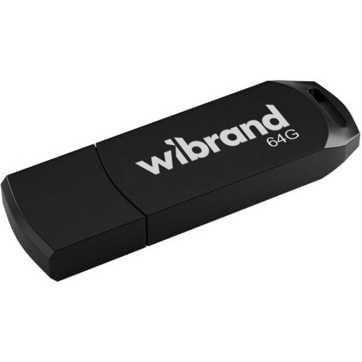 Wibrand 64 GB Mink Black USB 2.0 (WI2.0/MI64P4B) - зображення 1