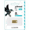 Wibrand 8 GB Hawk Gold USB 2.0 (WI2.0/HA8M1G) - зображення 2