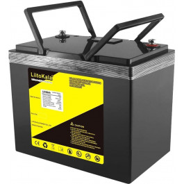   LiitoKala 12V 90Ah LiFePO4 LCD