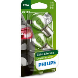   Philips P21W Longlife Ecovision 12V 21W (12498LLECOB2)