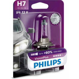   Philips H7 VisionPlus 12V 55W (12972VPB1)